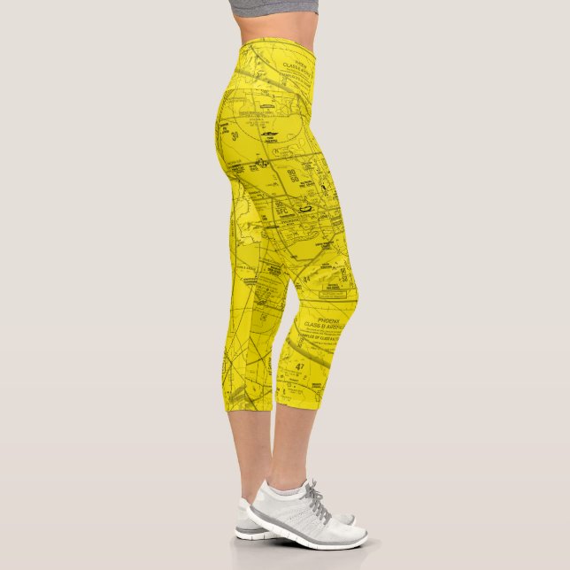Phoenix TAC Chart Capri Leggings (Right)
