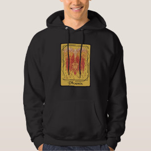 Phoenix Tarot Card Firebird Fantasy Rising from As Hoodie