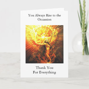 Phoenix Thank You Card