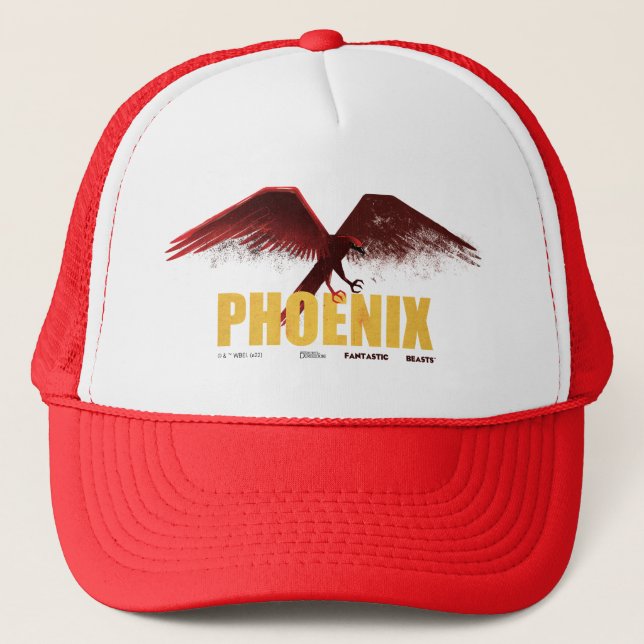 Phoenix Vingate Graphic Trucker Hat (Front)