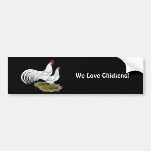 Phoenix: White Pair Bumper Sticker