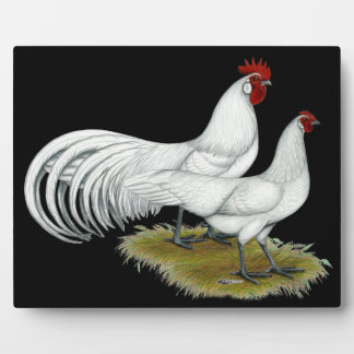 Phoenix: White Pair Plaque