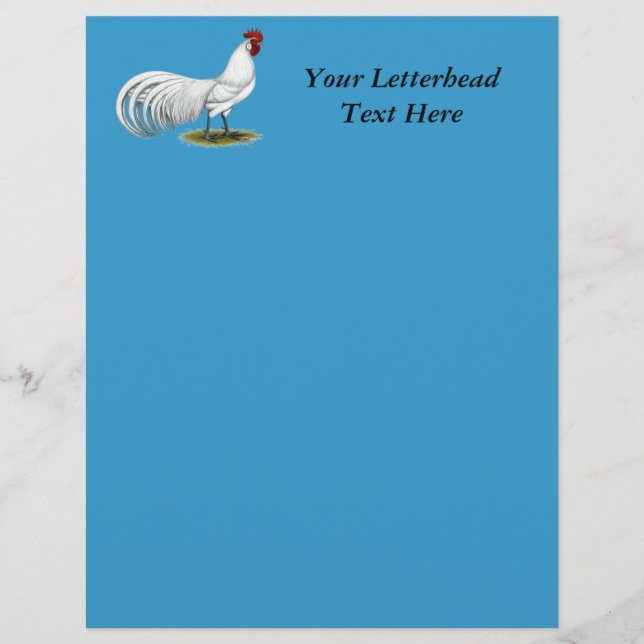 Phoenix:  White Rooster (Front)