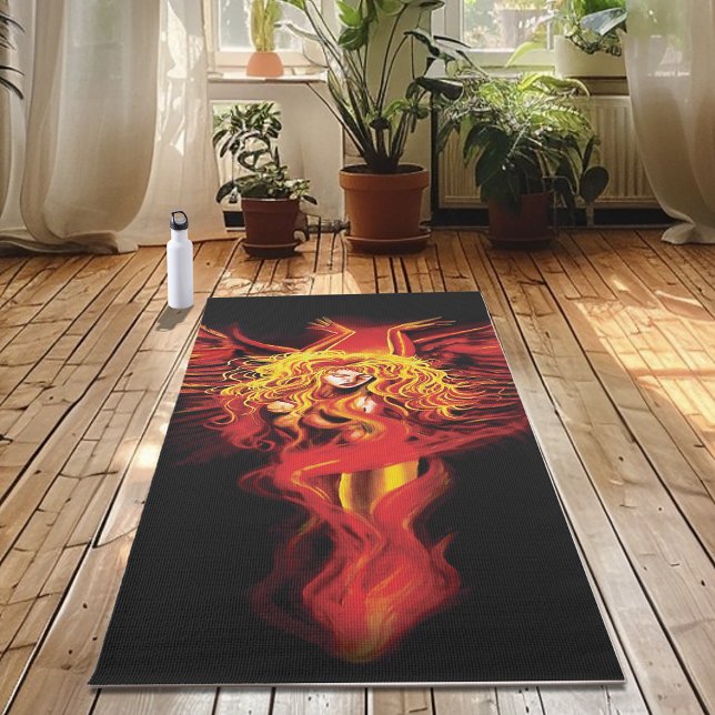 Phoenix Woman Yoga Mat (Creator Uploaded)