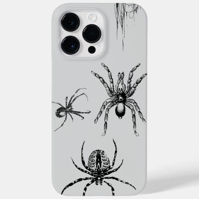 Phone 14 Pro Max Case Halloween – Spiders and Fest (Back)