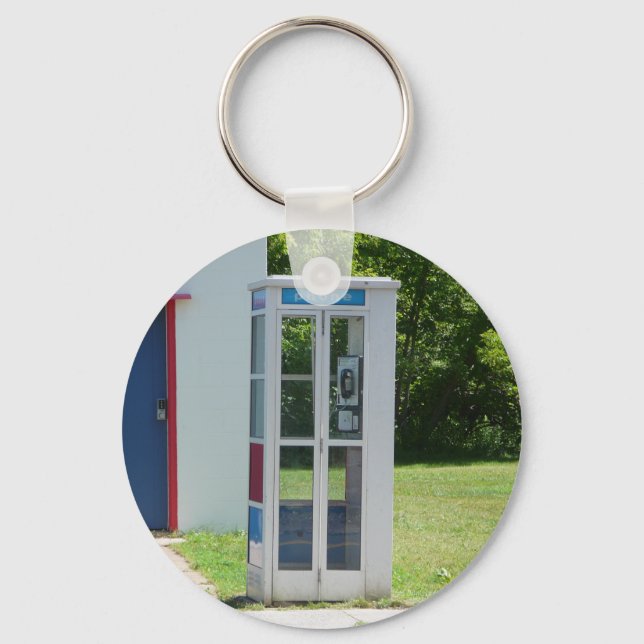 Phone Booth Key Ring (Front)