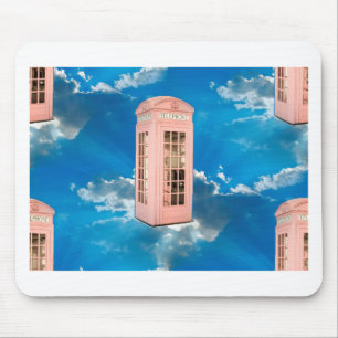 phone booth mouse pad