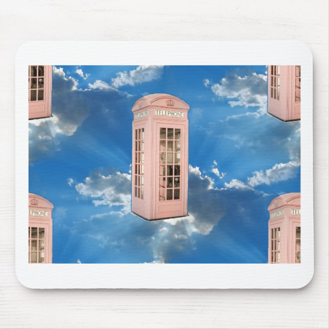 phone booth mouse pad (Front)