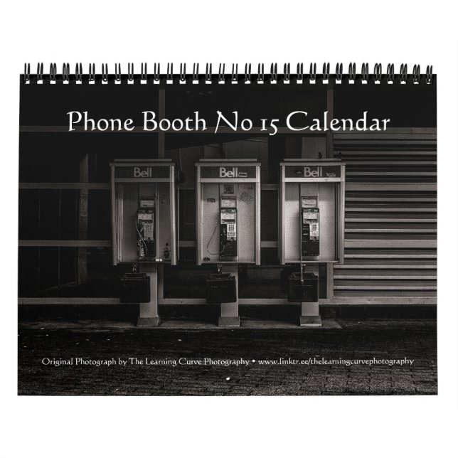 Phone Booth No 15 Calendar (Cover)