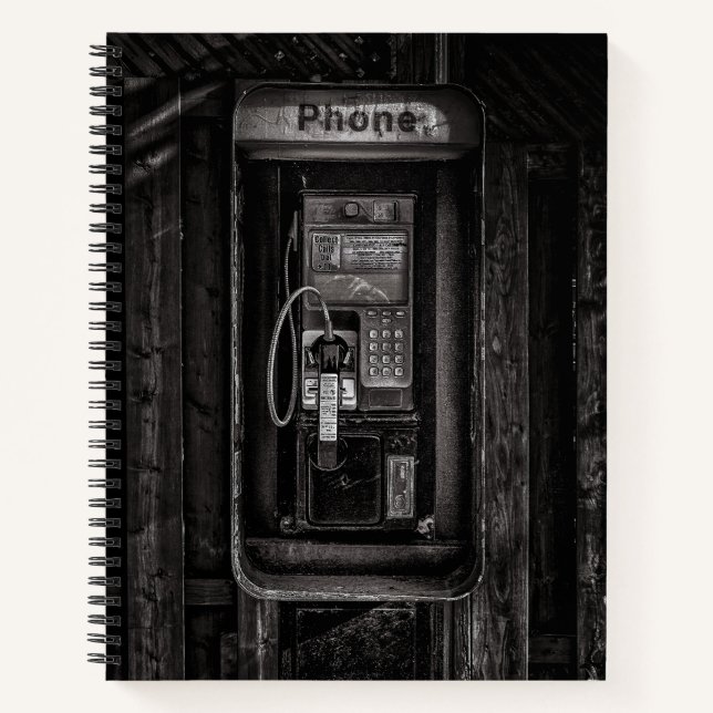 Phone Booth No 28 Notebook (Front)