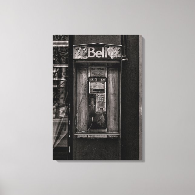 Phone Booth No 32 Canvas Print (Front)