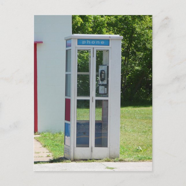 Phone Booth Postcard (Front)