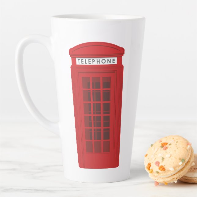 Phone Box Latte Mug (In Situ)
