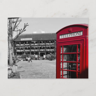 Phone Box London Postcard