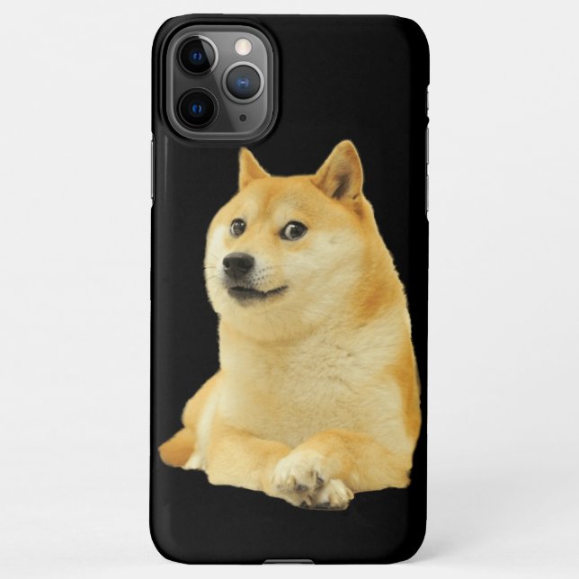 Phone Case Doge Dog Meme (Back)