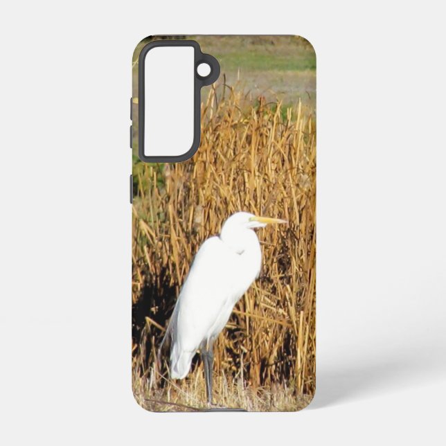 Phone Case - Egret in Grass (Back)