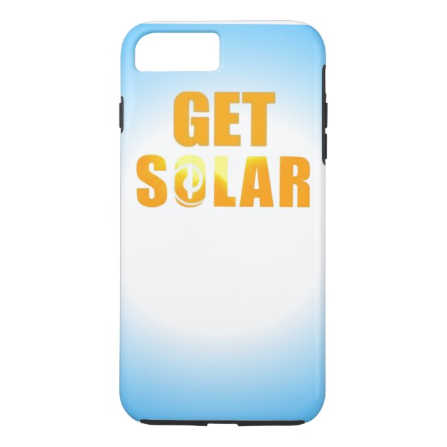 Phone Case Get Solar Energy  (Back)