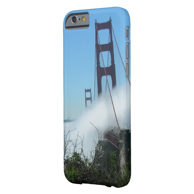 Phone Case - Golden Gate Bridge in fog (Back Left)