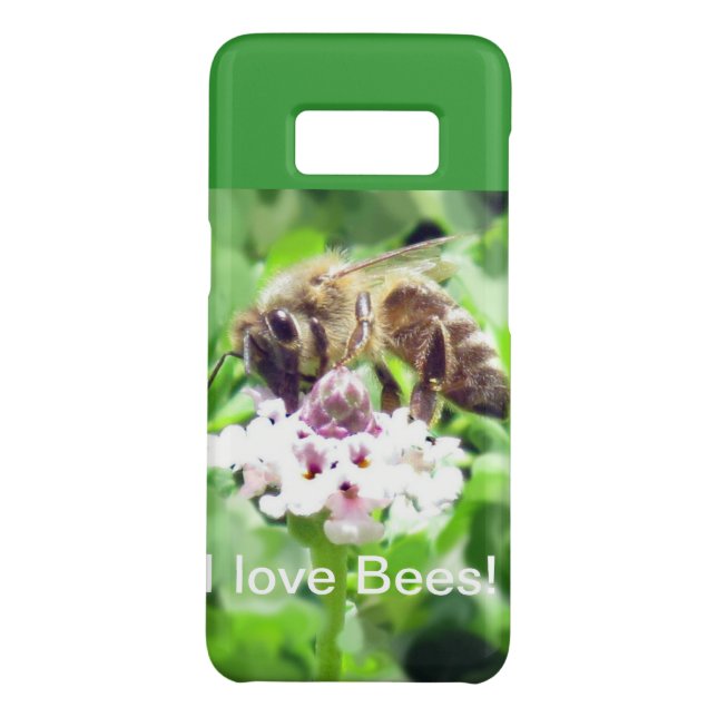 Phone Case - Honeybee on Blossom (Back)
