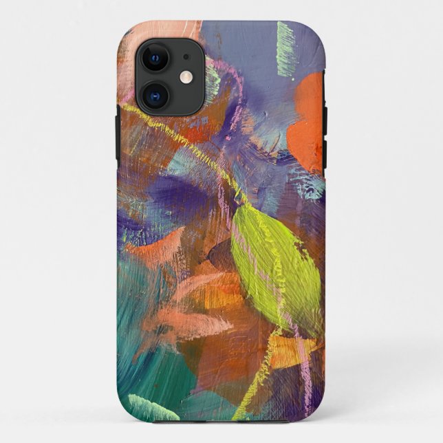 Phone Case in Wild Garden Design (Back)