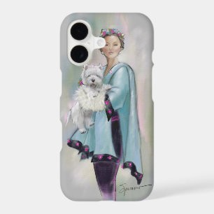 Phone Case Iphone Westie Dog Vintage Retro Fashion