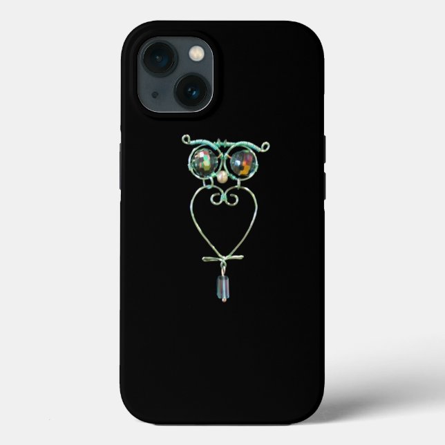 Phone Case - Jewelled Owl (Back)