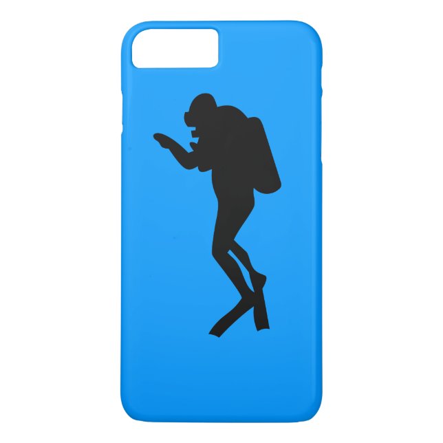 Phone Case - Scuba Diver (Back)