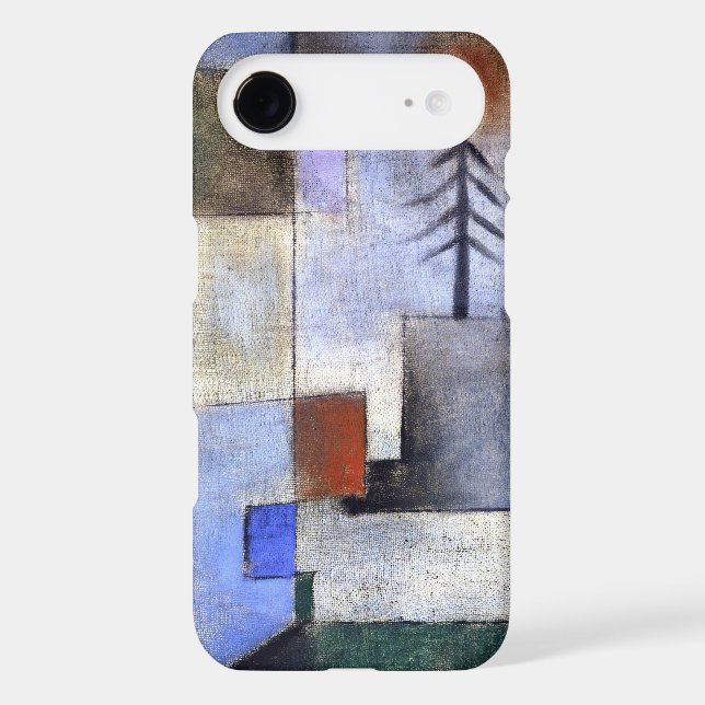 PHONE CASE - "Small Fir" - Abstract - Paul Klee (Back)