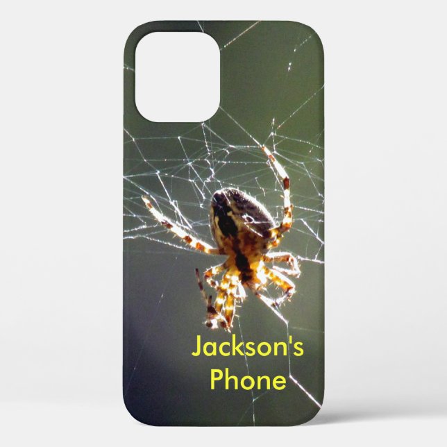Phone Case - Spider on Web (Back)