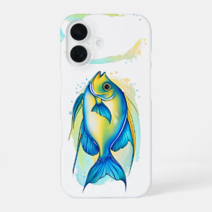 Phone case - Watercolor Series: Angelfish