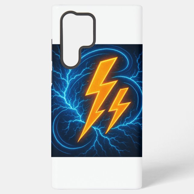 Phone Case with electric image (Back)