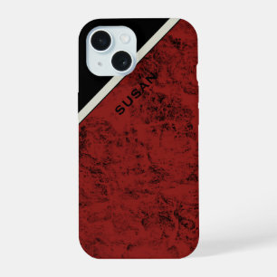 Phone Case "Wood Red" 