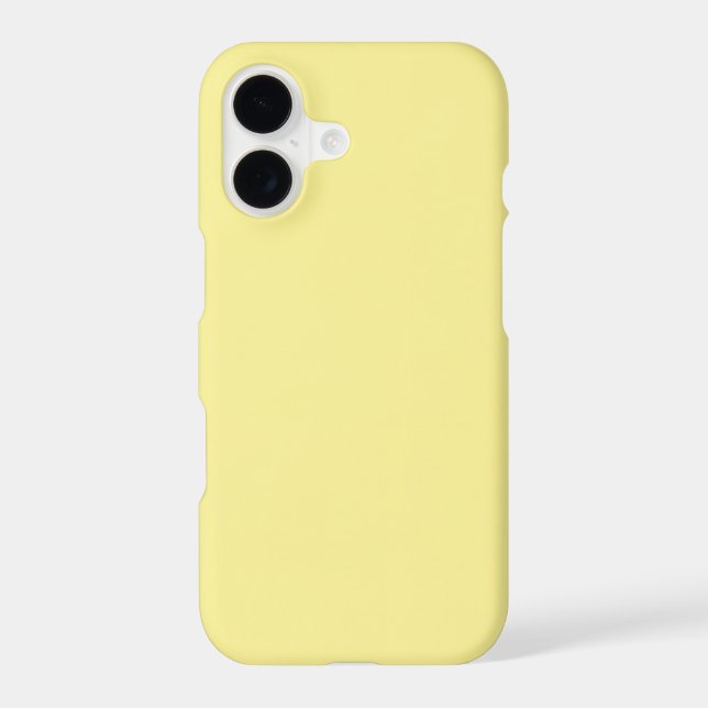 Phone Case Yellow | Slim Fit | Stylish Cover (Back)