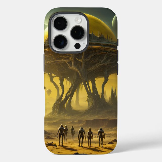 Phone Cases Alien Yellow Planet (Back)