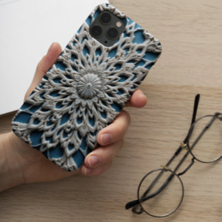 Phone Cases - Ornate Radial Design Relief