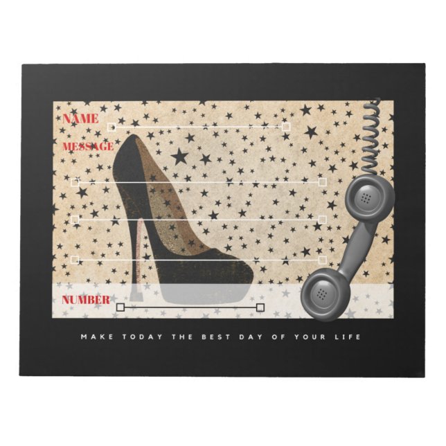 Phone Contact Message Memo Pads (Front)