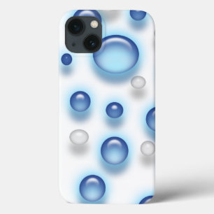 Phone Cover - Blue bubbles