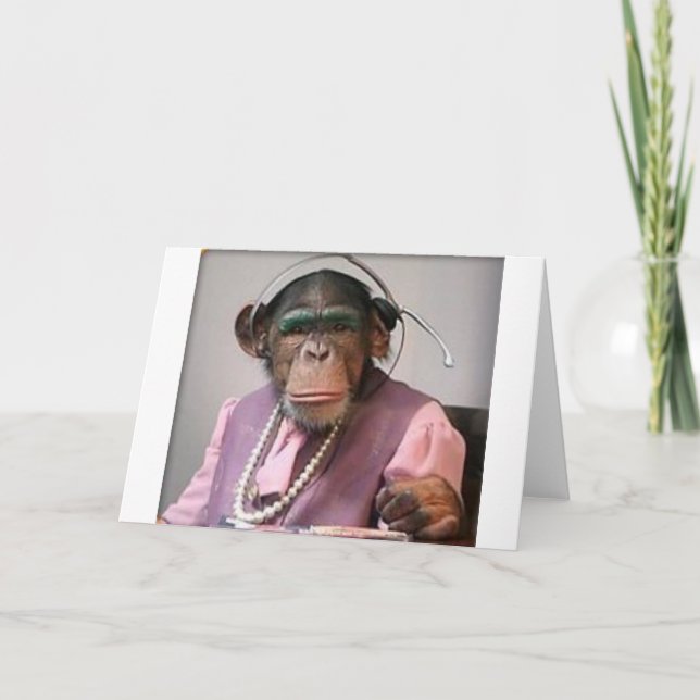 phone monkey card (Front)