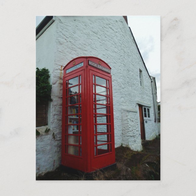 Phonebox Book Exchange Postcard (Front)