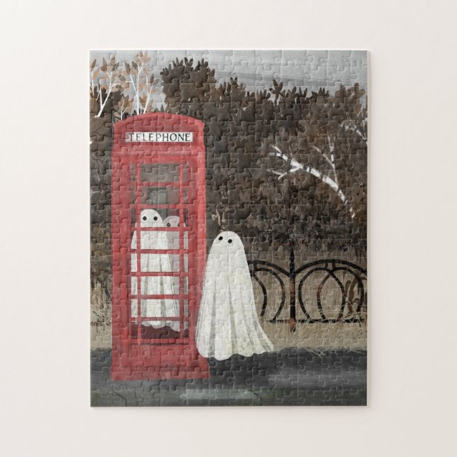 Phonebox Ghosts Jigsaw Puzzle (Vertical)