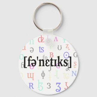 Phonetics in IPA. Black Key Ring