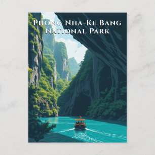 Phong Nha Vietnam Paradise Cave Postcard