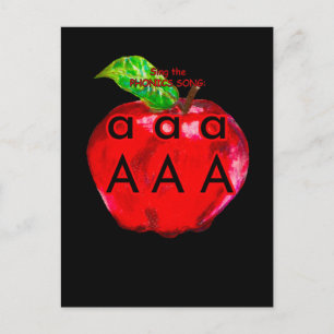 phonics postcard or flashcard