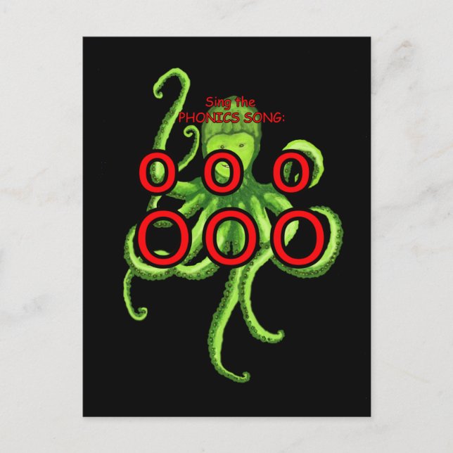 phonics postcard or flashcard (Front)