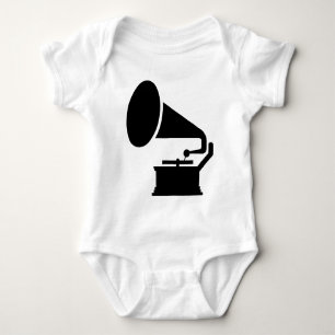 Phonograph - Black Baby Bodysuit