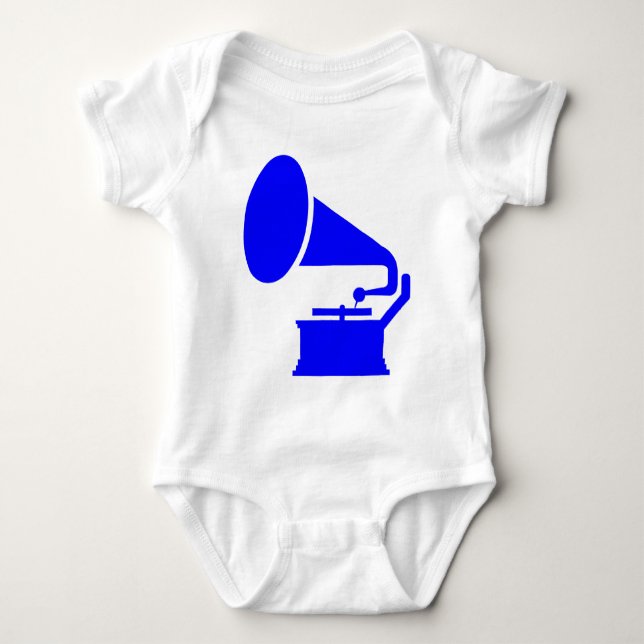 Phonograph - Blue Baby Bodysuit (Front)
