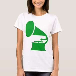 Phonograph - Grass Green T-Shirt