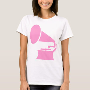 Phonograph - Pink T-Shirt