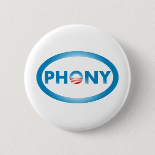 PHONY 6 CM ROUND BADGE
