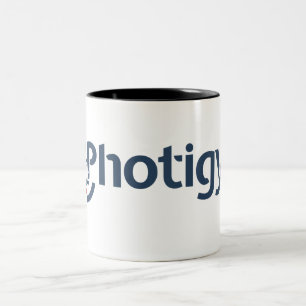 Photigy mug - white and black